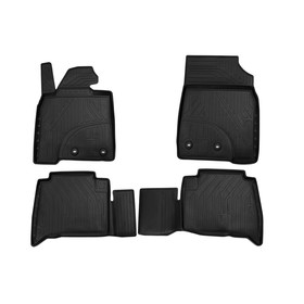 Коврики в салон TOYOTA LC200, 2015-, 4 шт., ПУ, повышенная износостойкость 9306946