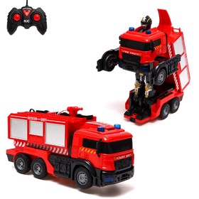 {{photo.Alt || photo.Description || 'Робот радиоуправляемый «Пожарная машина», трансформируется, световые и звуковые эффекты'}}