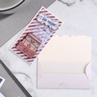 Конверт для денег "С Днем Рождения!" сумки, полосы, 19х9 см 9316970