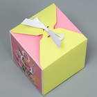 Коробка складная «8 марта», 12 х 12 х 12 см 9227618