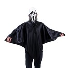 Карнавальный костюм «Привидение чёрное» с маской - фото 5823381