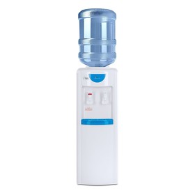 Кулер для воды Ecotronic V14-LN XS, нагрев, 500 Вт, бело-голубой