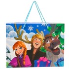 Пакет-коробка"С Новым Годом!" 15х40х30 см, Холодное Сердце 7811090