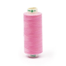 Нитки Dor Tak 40/2, 400 ярд, цвет №142 светло-розовый, 10 шт в уп.