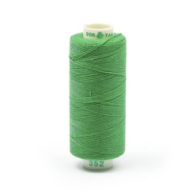 Нитки Dor Tak 40/2, 400 ярд, цвет №352 зеленый, 10 шт в уп.