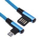 Кабель Red Line (УТ000015526), microUSB - USB, 2А, 1 м, зарядка + передача данных, синий 9319401 - фото 5861797