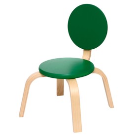 Стул детский «Ромашка» (0), цвет зелёный, спинка и сидушка