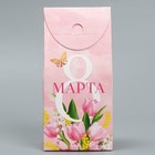 Коробка складная «8 Марта», 9 х 19 х 6 см 9271077