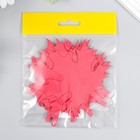 Заготовка из фоамирана "Лист клена" 10,5х9 см, набор 10шт, красный - фото 802515313