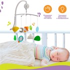 Мобиль музыкальный «Лисенок», заводной, мягкие игрушки - фото 107888646