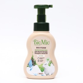 Пена для мытья посуды BioMio BIO-FOAM БЕЗ ЗАПАХА, 350 мл 9326912