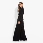 Комплект женский (жакет, брюки) MINAKU: Silk pleasure цвет черный, р-р 44 - фото 802554253
