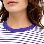 Джемпер женский, цвет фиолетовый/белый, размер 48 - фото 46945
