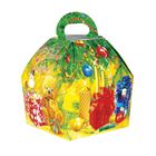 Подарочная коробка "Клипарт желтый", фонарик малый, сборная, 12,2х12,2х13 см