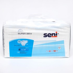 Подгузники для взрослых Seni Super Small №1, 30 шт