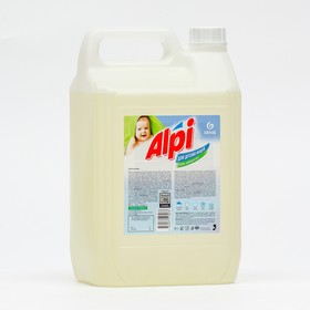 Средство для стирки Alpi Sensetive gel, концентрат для детских вещей , канистра, 5 кг
