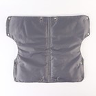 Муфта для рук флисовая, на кнопках, цвет серый - фото 107858036