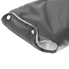 Муфта для рук флисовая, на кнопках, цвет серый - фото 107858039