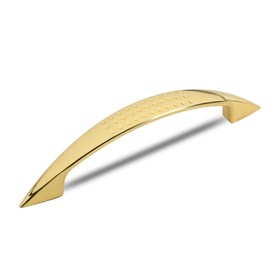 Ручка-скоба (мод.1012-96), м/о 96 мм, цвет золото