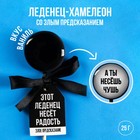 Леденец-хамелеон с предсказанием «Несёт радость», вкус: ваниль, 25 г. 9194651 - фото 5889833