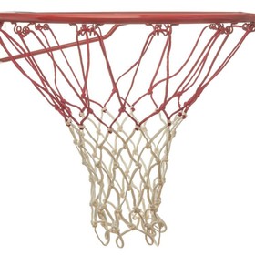 Сетка баскетбольная Atemi T4011N2, 50 см, цвет белый/красный, толщина нити