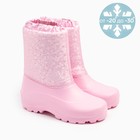 Сапоги женские зима, цвет розовый, размер 38-39 - фото 802568443