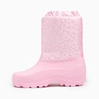 Сапоги женские зима, цвет розовый, размер 38-39 - фото 802568444