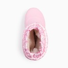 Сапоги женские зима, цвет розовый, размер 38-39 - фото 802568446