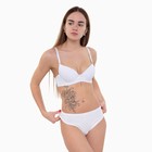 Трусы женские бразильяна, цвет белый, размер 50 - фото 802571894