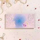 Конверт деревянный резной "С Юбилеем!" лилии, узор 9352727