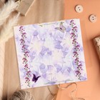 Конверт деревянный резной "Поздравляем!" цветочки, бабочки 9352731