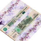 Конверт деревянный резной "Поздравляем!" цветочки, бабочки 9352731