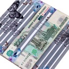 Конверт деревянный резной "С Днём Рождени!" бабочки, синие цветы 9352736