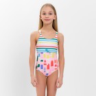 Купальный костюм слитный детский MINAKU с принтом, рост 122-128 (4) - фото 802611994