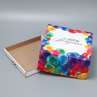 Коробка под торт «С днём рождения», 24 х 24 х 12 см 9264520