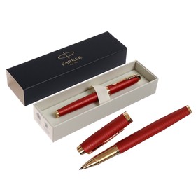 Ручка-роллер Parker Im Premium Red GT, красная, подар/уп 2143647