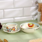 Набор посуды "Малышка", 3 предмета - фото 5944174