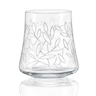 Набор стаканов для виски "Экстра", декор листья, 350 мл, 6 шт - фото 130484659