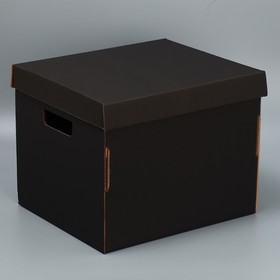 Складная коробка «Черная», 37х29х30,5 см