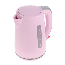 Чайник электрический BOSCH TWK7500K, пластик, 1.7 л, 2200 Вт, розово-серый