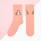 Носки для девочки KAFTAN "Girl", 20-22 см, цвет розовый - фото 1819833