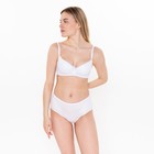 Бюстгальтер женский, цвет белый, размер 75В - фото 802700791