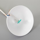 Подвес "Конус" 1х15Вт Е27 МОДЕЛЬ: BR 00262 белый/дымчатый 25х25х15см - фото 3490924