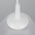 Подвес "Конус" 1х15Вт Е27 МОДЕЛЬ: BR 00266 белый/прозрачный 25х25х15см - фото 3490951