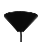 Подвес "Конус" 1х15Вт Е27 МОДЕЛЬ: BR 00272 черный/прозрачный 25х25х15см - фото 3490992