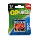 Батарейка алкалиновая GP Ultra Plus, AAA, LR03-4BL, 1.5В, блистер, 4 шт. 9370346 - фото 6781220