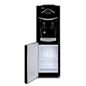 Кулер для воды с холодильником Ecotronic K21-LF, нагрев и охлаждение, 500/120 Вт, чёрно-серебристый