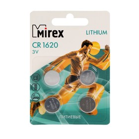 {{productViewItem.photos[photoViewList.activeNavIndex].Alt || productViewItem.photos[photoViewList.activeNavIndex].Description || 'Батарейка литиевая Mirex, CR1620-4BL, 3В, блистер, 4 шт.'}}