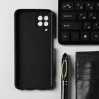 Чехол Innovation для Samsung A22, силиконовый, матовый, черный - фото 802626583
