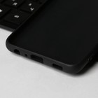 Чехол Innovation для Samsung A22, силиконовый, матовый, черный - фото 802626584